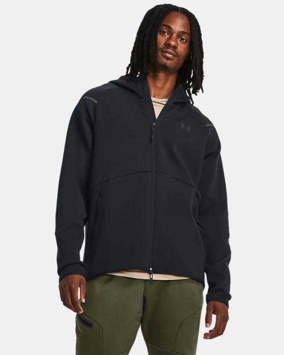 Under Armour Mens Unstoppable Fleece Full-Zip Hoodie Product Image