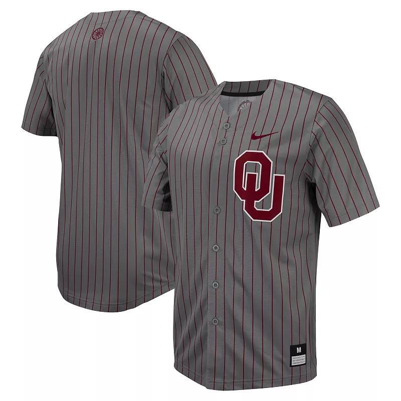 Oklahoma Nike Mens College Replica Baseball Jersey Product Image