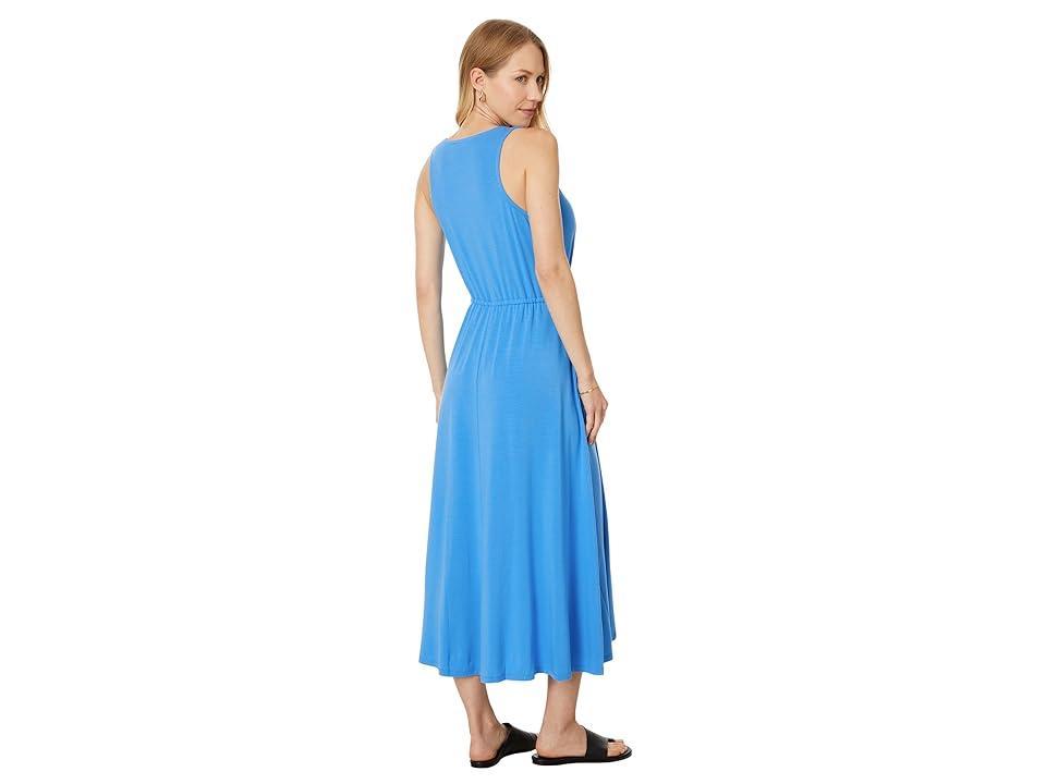 Eileen Fisher Racerback Full Length Dress (Calypso) Women's Dress Product Image