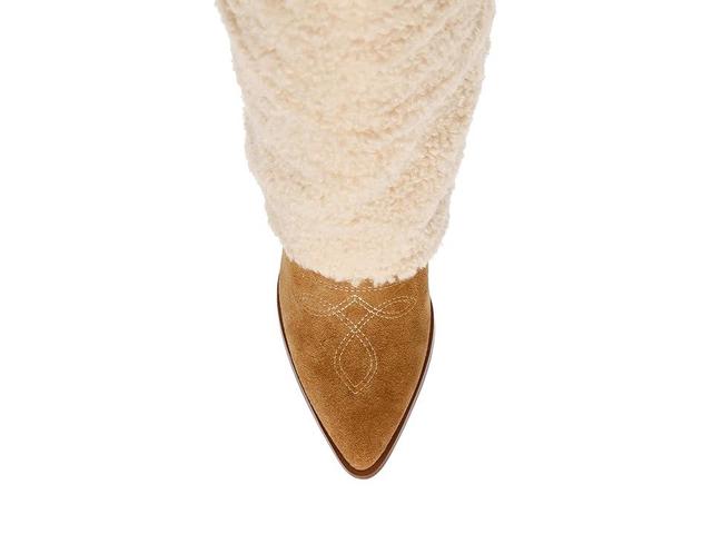 Steve Madden Lassy Faux Shearling Western Boot Product Image