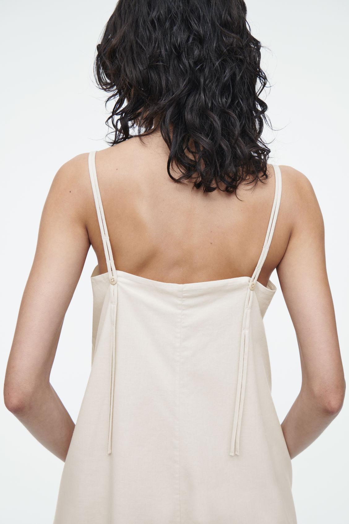 SQUARE-NECK PLAYSUIT Product Image