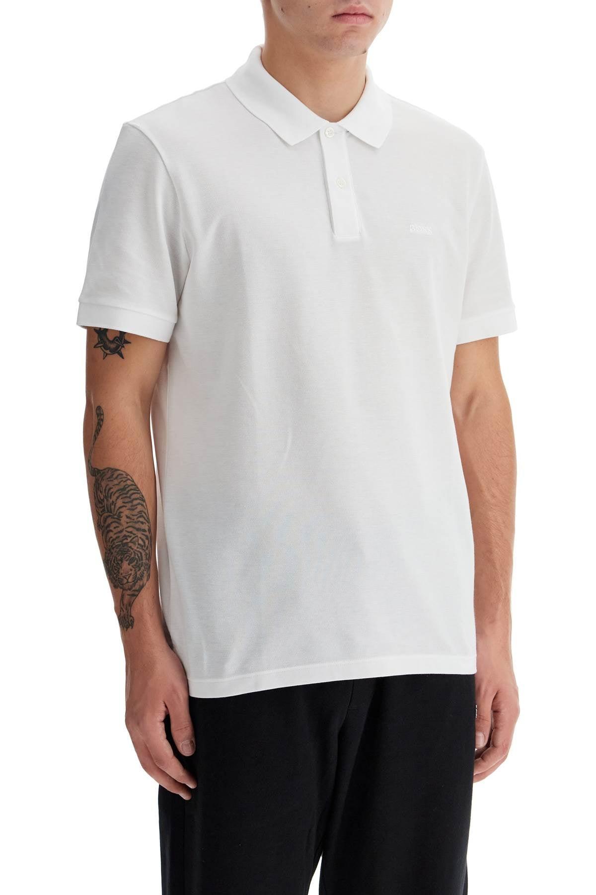 HUGO BOSS Boss Polo In Black Product Image