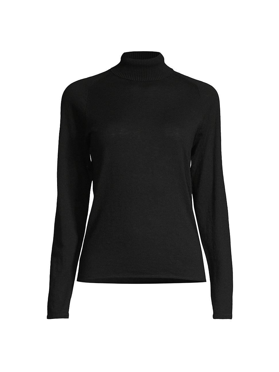 Womens Fitted Turtleneck Sweater product image