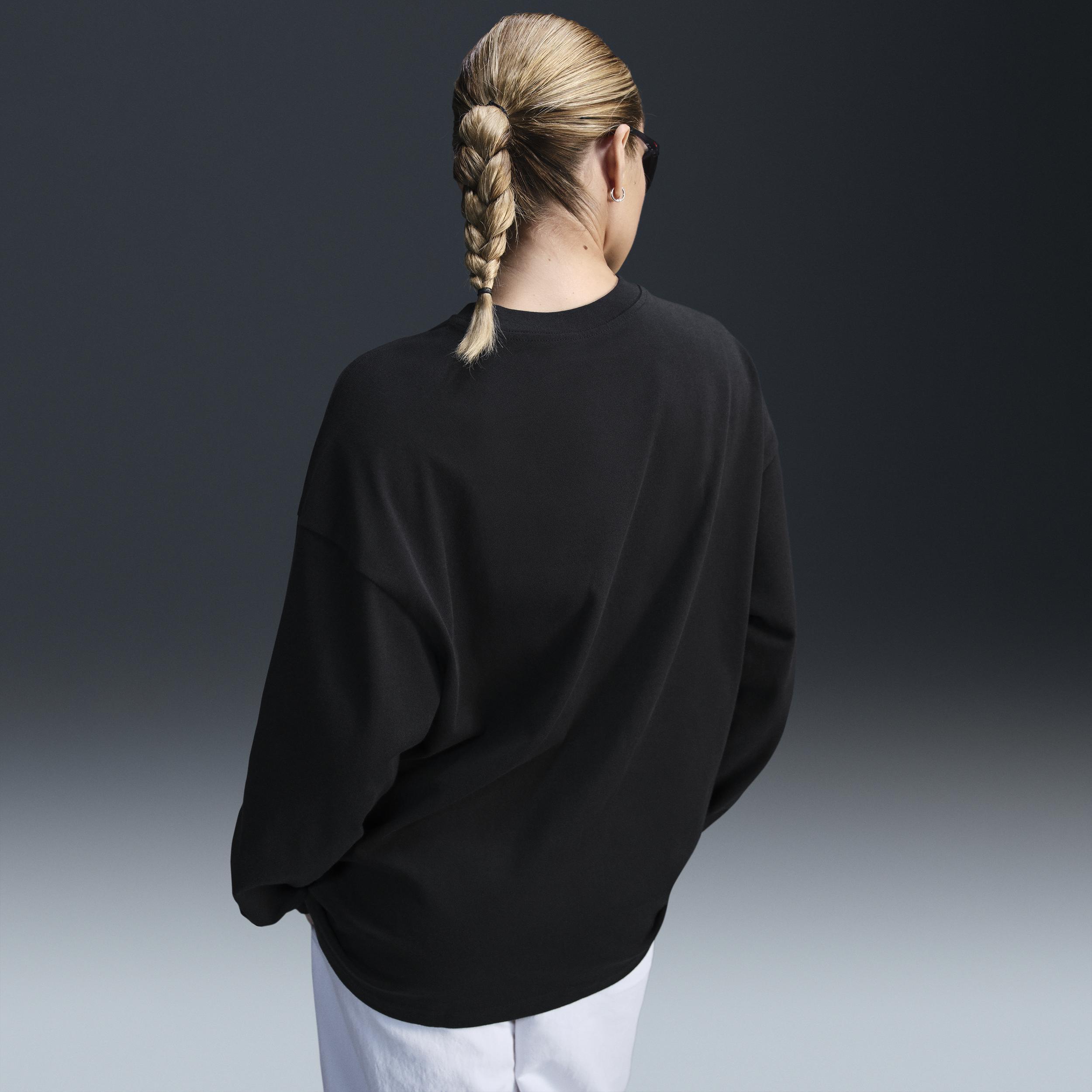 Women's Nike Sportswear Essential Oversized Long-Sleeve T-Shirt Product Image