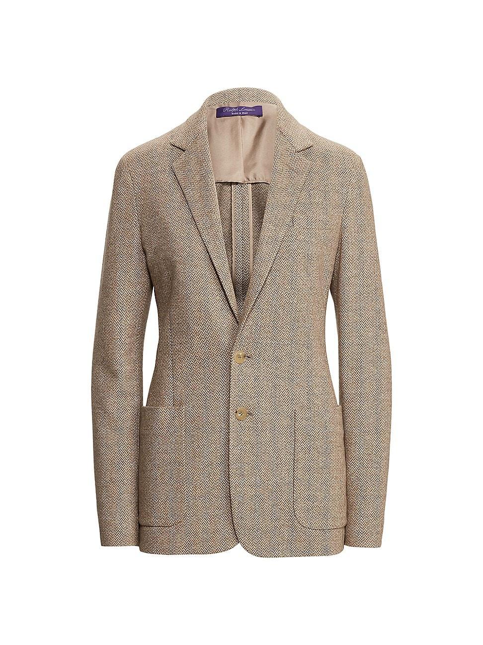 Womens Hailey Herringbone Blazer Product Image