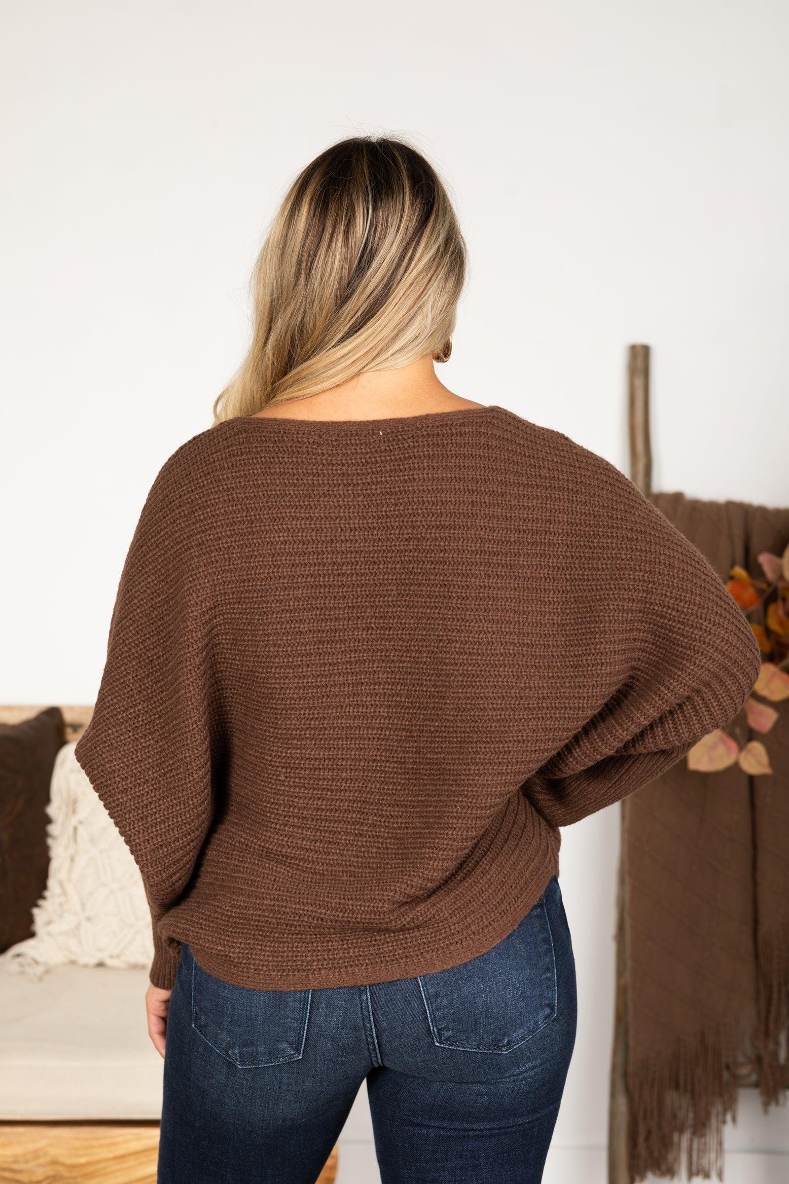 Dolman Sleeve Oversized Sweater Product Image