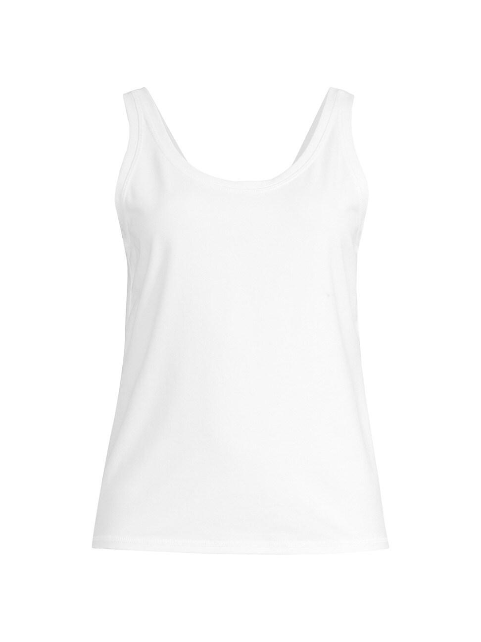 Womens Scoopneck Slim Tank Product Image