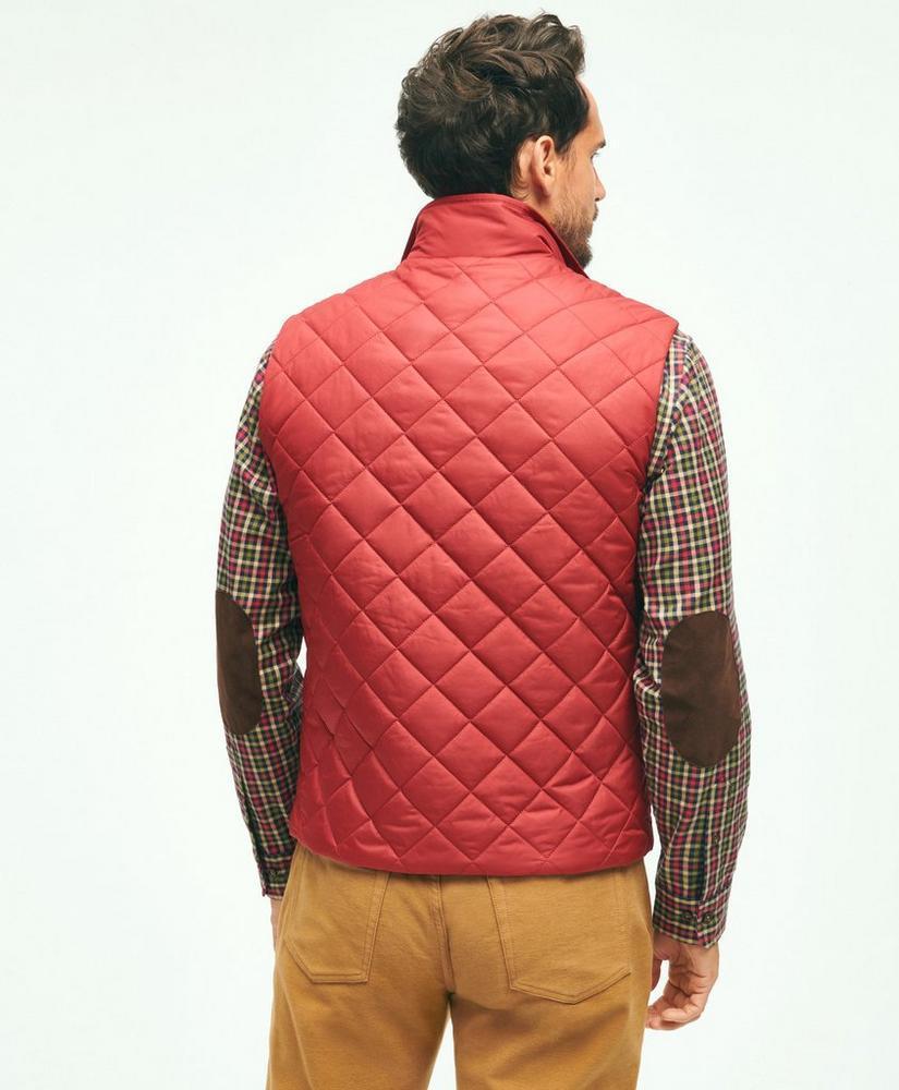 Water Repellent Diamond Quilted Vest Product Image