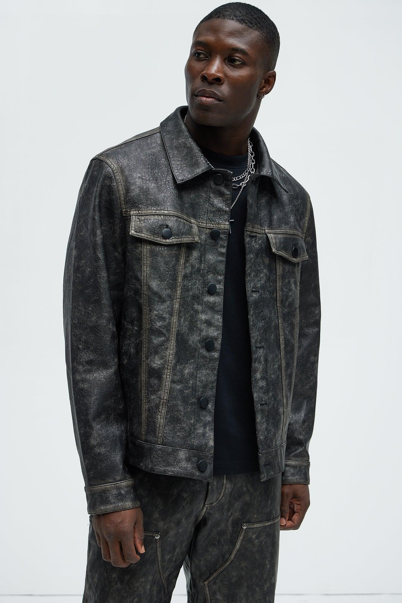 Hear Me Out Trucker Jacket - Black Wash product image