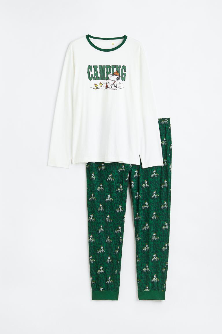 Regular Fit Jersey Pajamas Product Image