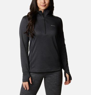 Columbia Womens Park View Grid Half Zip Fleece Pullover- Product Image