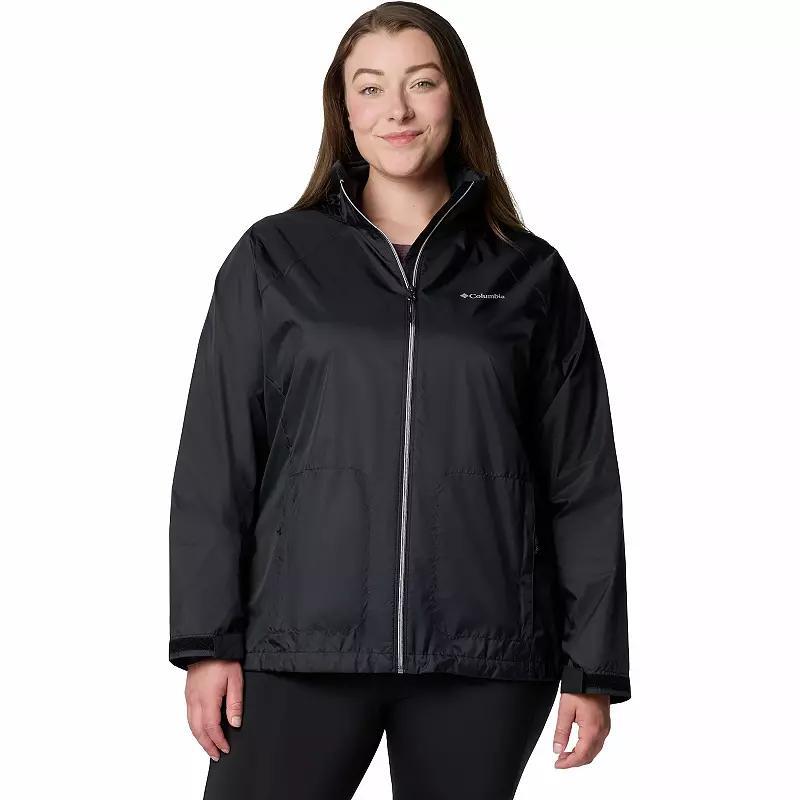 Plus Size Columbia Switchback IV Jacket, Womens Collegiate Blue Product Image