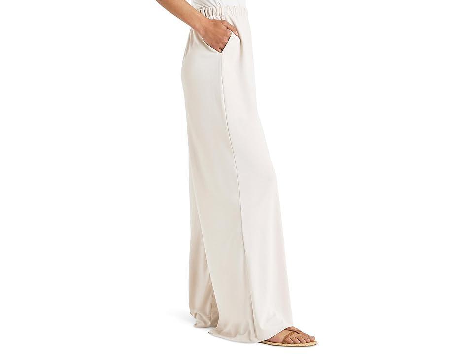 Splendid Giada Sandwash Palazzo Pants Sand) Women's Clothing Product Image