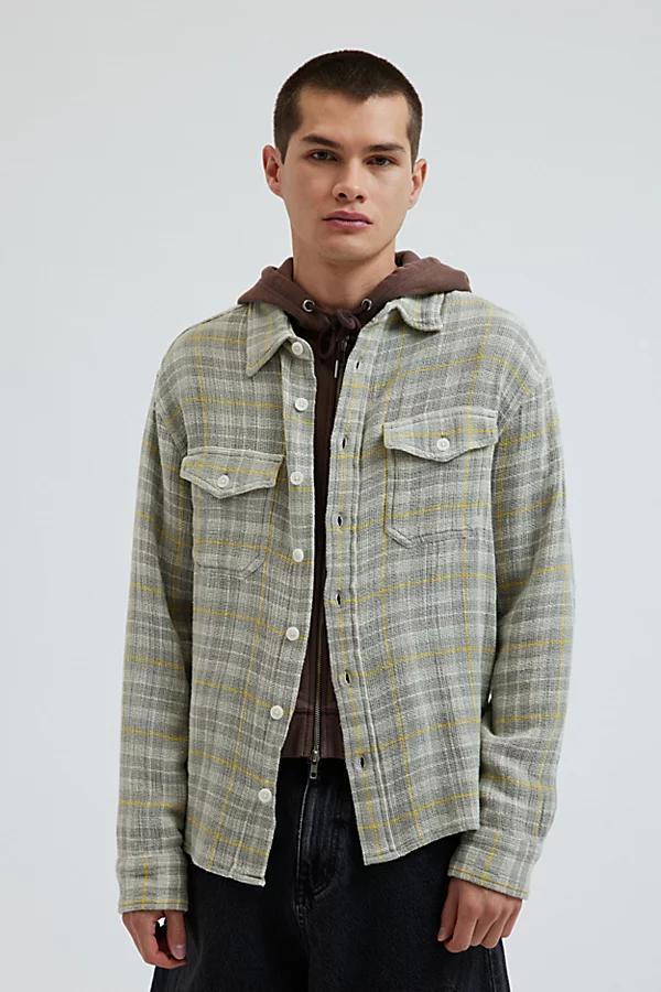 BDG Open Weave Overshirt Top Mens at Urban Outfitters Product Image