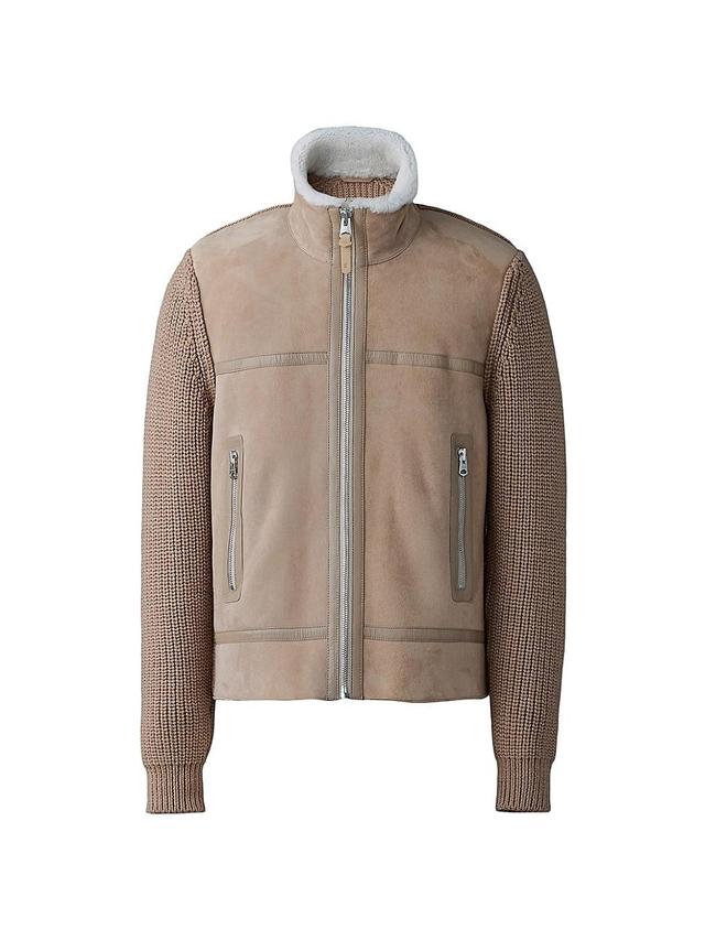 Mens Jonathan Wool Shearling Jacket Product Image