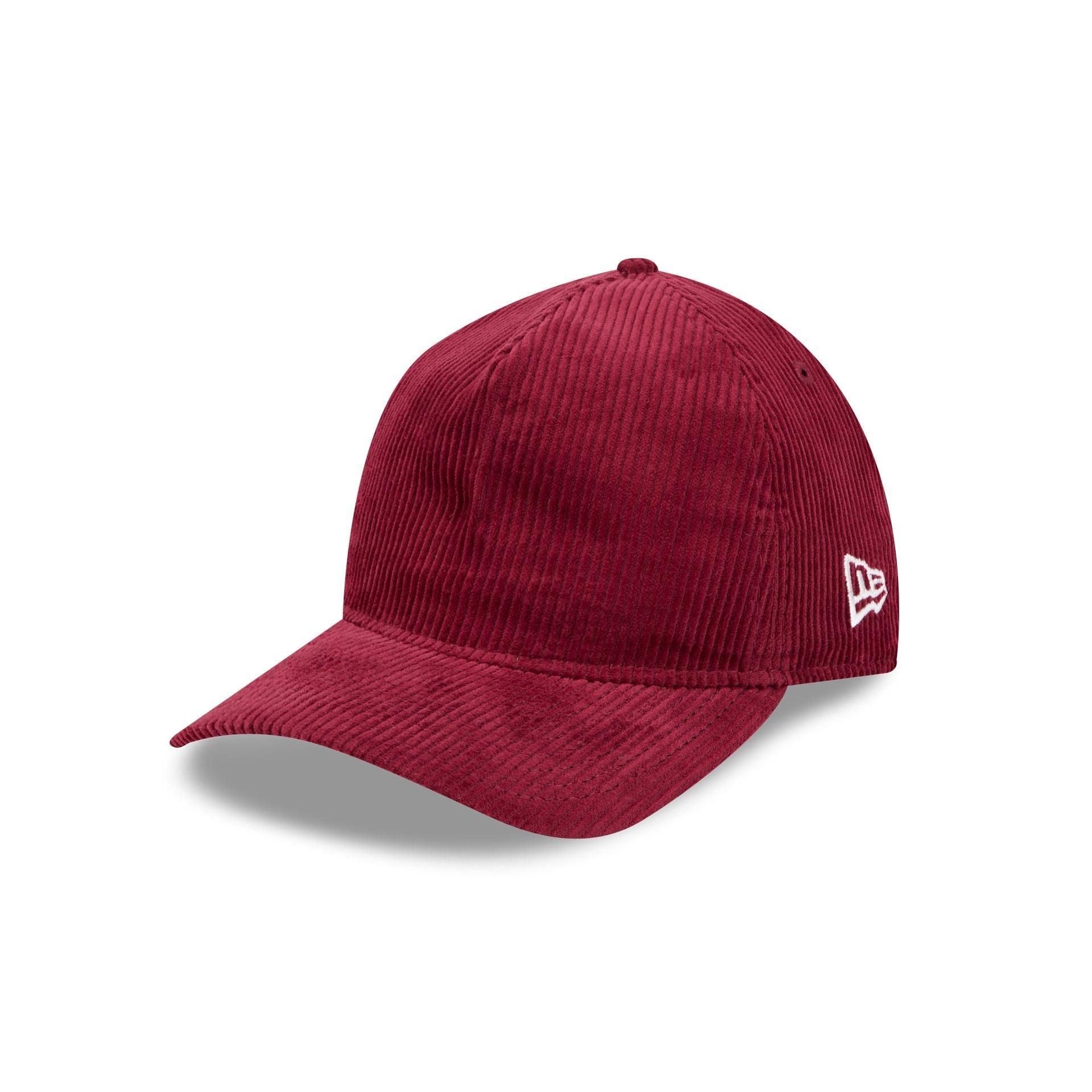 New Era Cap Maroon Corduroy 9TWENTY A-Frame Adjustable Hat Male Product Image