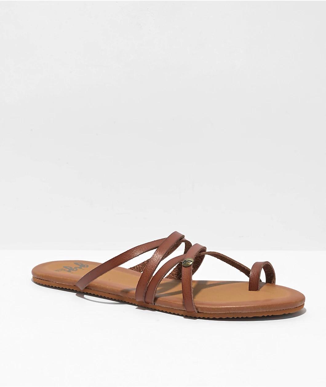 Gigi Athena Cognac Sandals Product Image