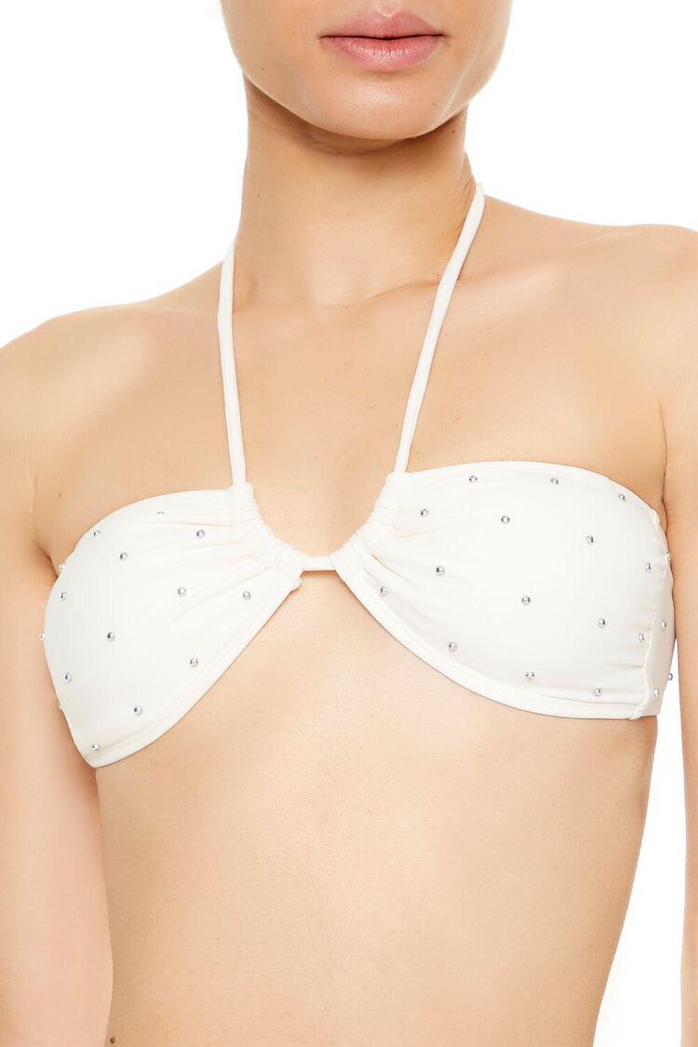 Studded Bandeau Bikini Top | Forever 21 Product Image