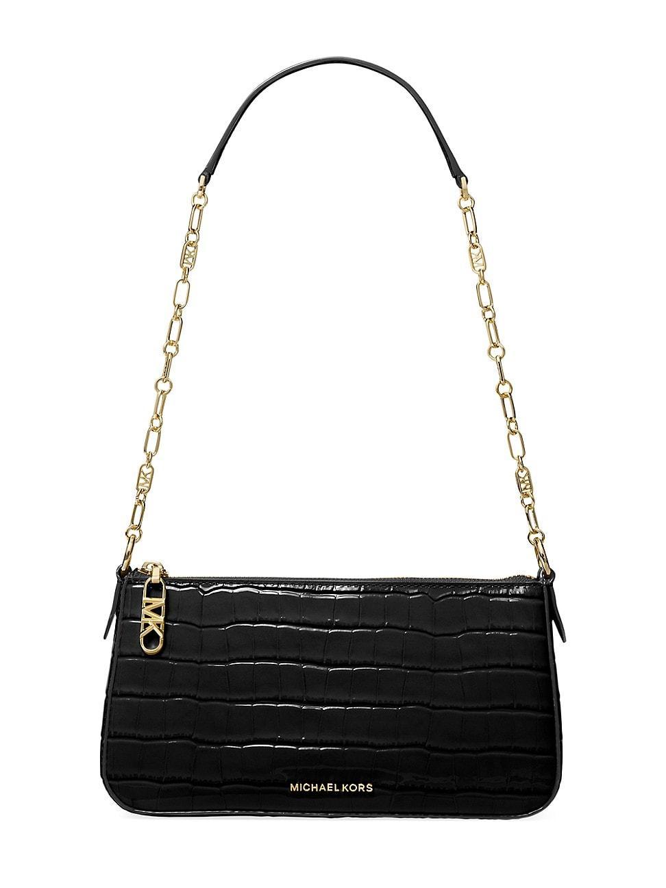 Womens MMK Empire Leather Chain Pouchette Product Image