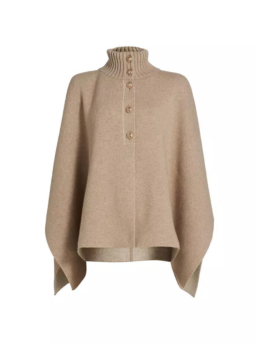 Double-Face Cashmere Cape Product Image