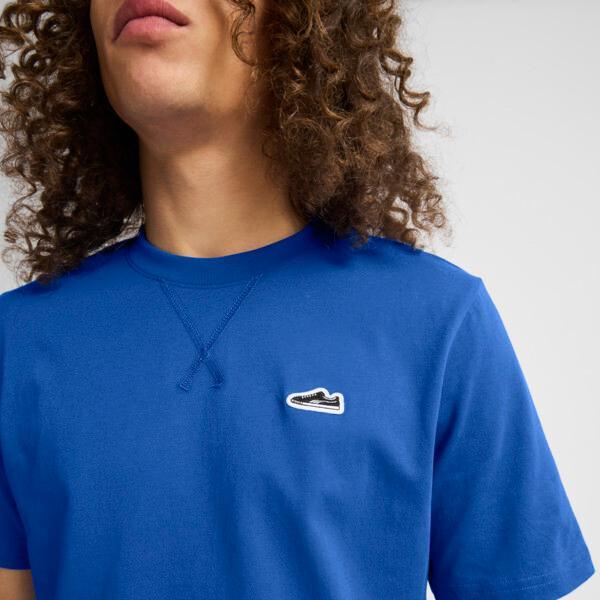 PUMA Suede Logo Men's T-Shirt in Royal Blue Product Image