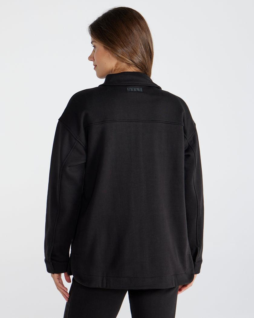 Jade Fleece Relaxed Shacket Product Image