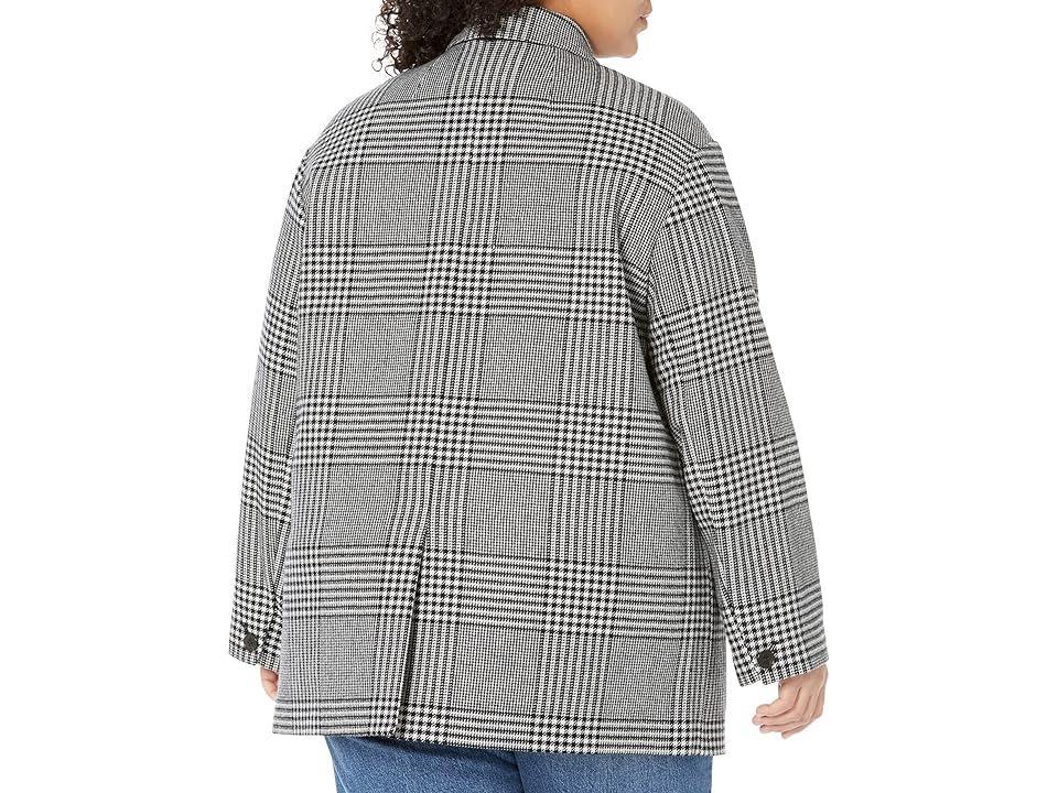 Madewell Plus Oversized Dorset Blazer in Adkins Plaid (Tiarnan Glen Plaid) Women's Coat Product Image