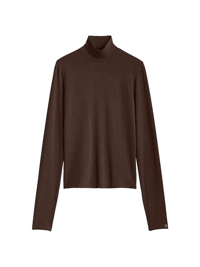 Womens Luca Knit Turtleneck Top Product Image