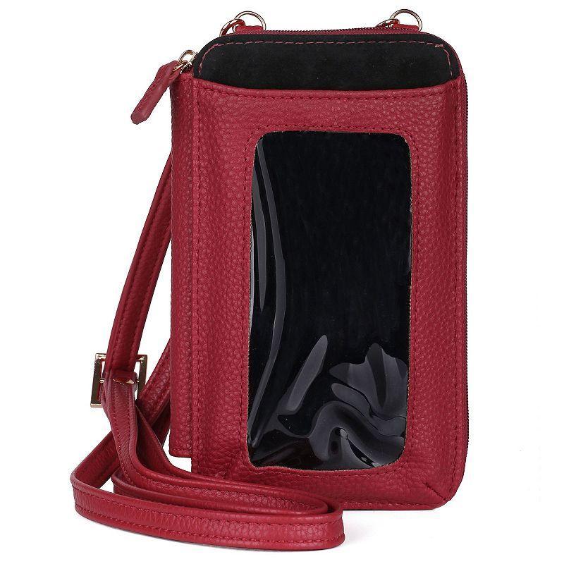 Julia Buxton Everywhere RFID-Blocking Cell Phone Crossbody Bag Product Image