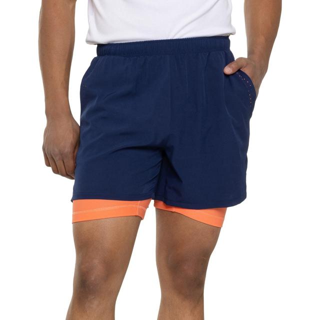 ASICS 2-in-1 Contrasting Compression Shorts - 5”, Built-In Liner Shorts Product Image