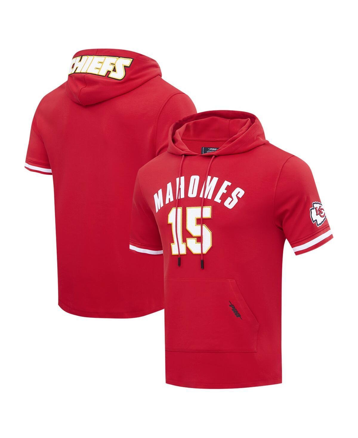 Pro Standard Mens Patrick Mahomes Red Kansas City Chiefs Player Name Number Hoodie T-Shirt Product Image