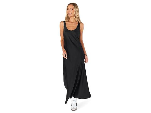 Show Me Your Mumu Serenade Slip Dress in Black. Product Image