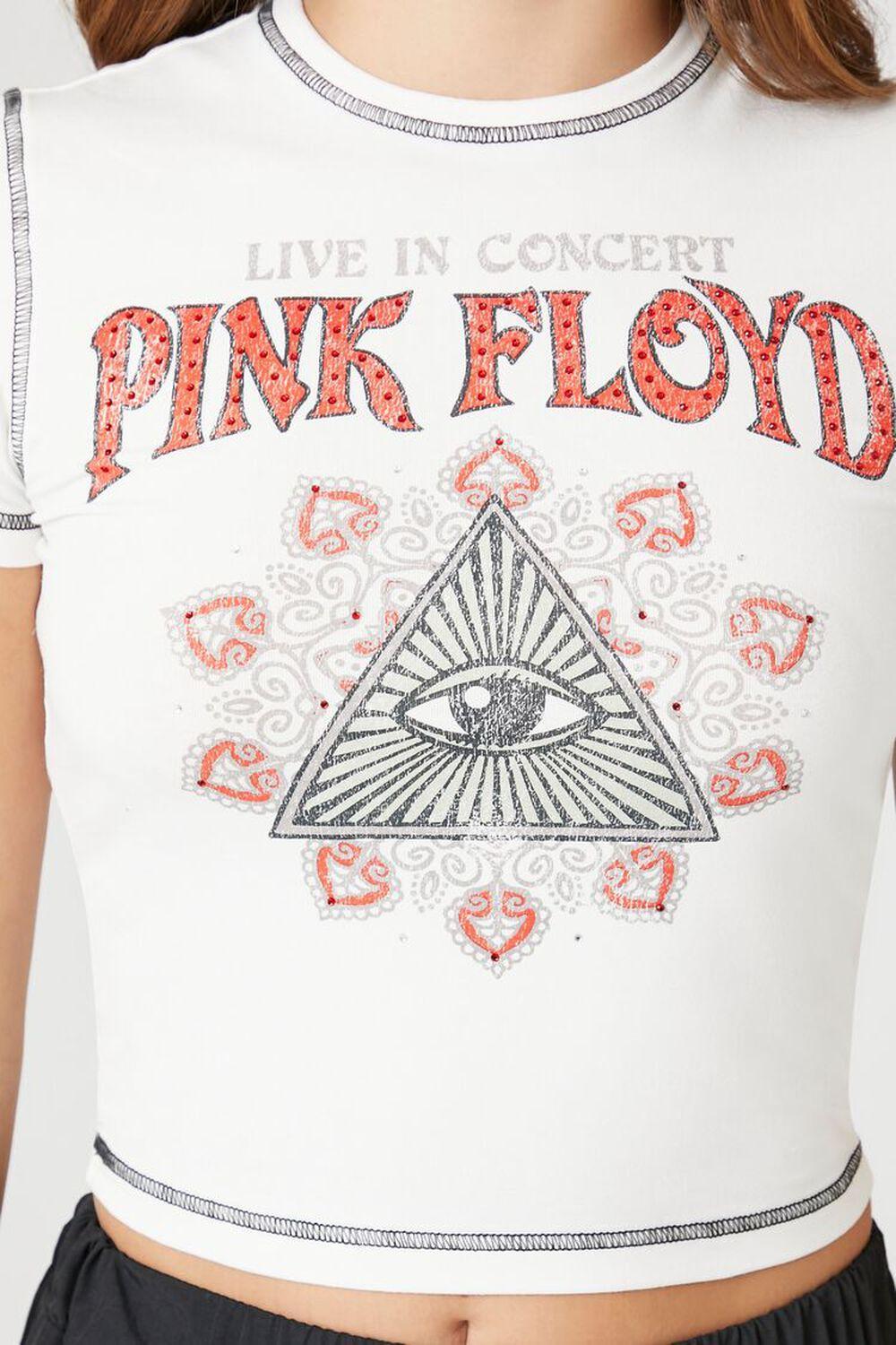 Pink Floyd Graphic Cropped Tee | Forever 21 Product Image