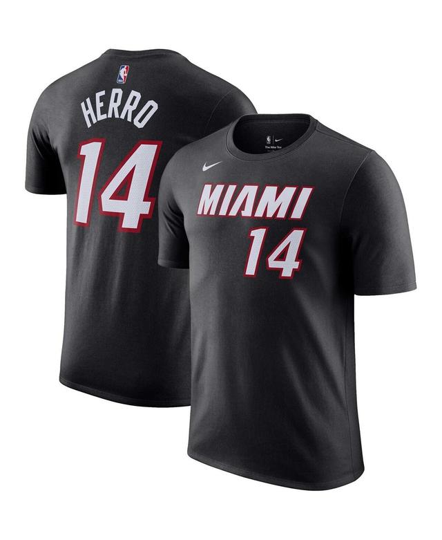 Mens Nike Tyler Herro Miami Heat Icon 2022/23 Name & Number T-Shirt Product Image