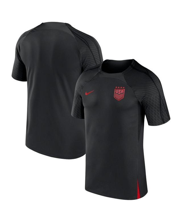 Mens Nike Black Uswnt Strike Raglan Performance Jersey - Black Product Image