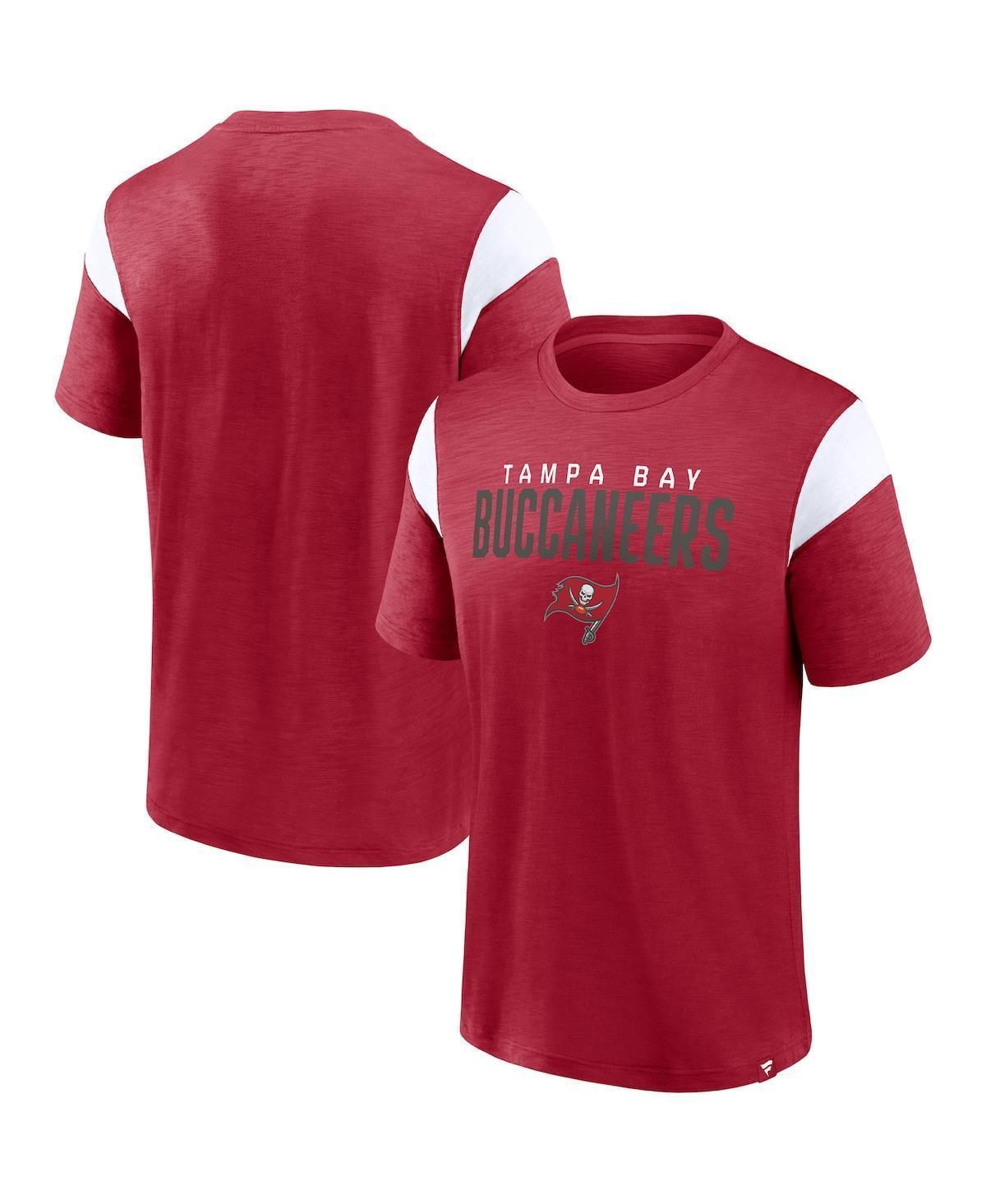 Mens Fanatics Red Tampa Bay Buccaneers Home Stretch Team T-shirt Product Image