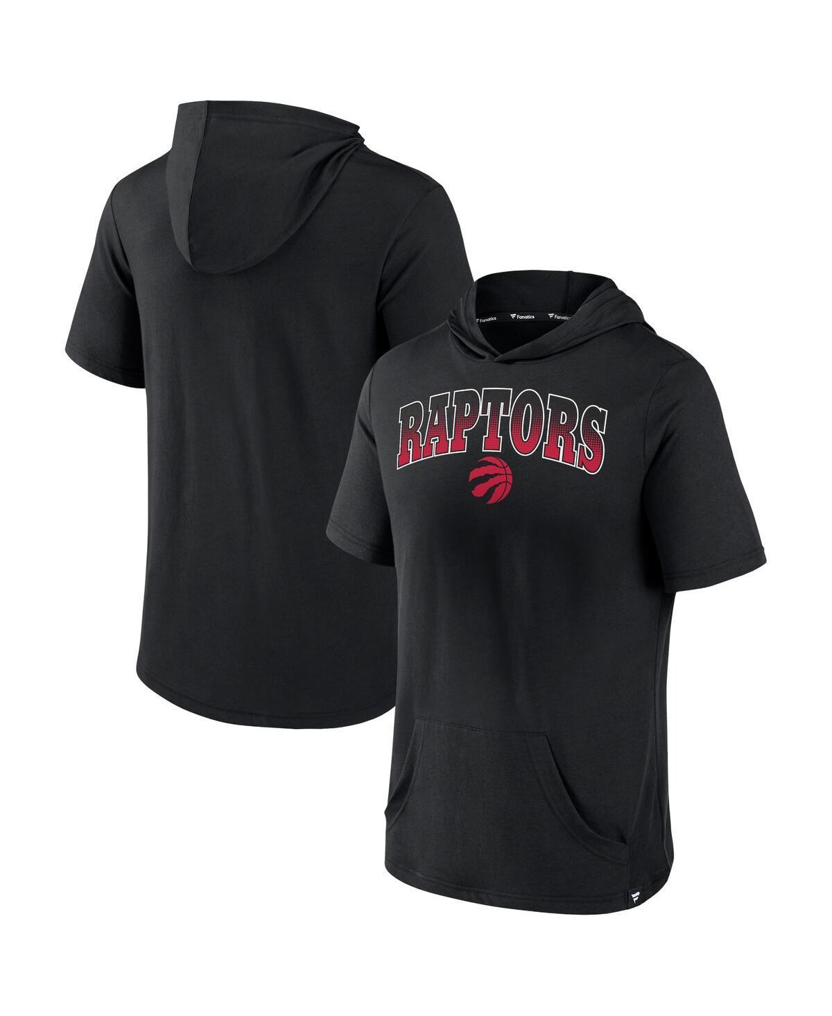 Mens Black Toronto Raptors Guard The Rim Hoodie T-shirt Product Image