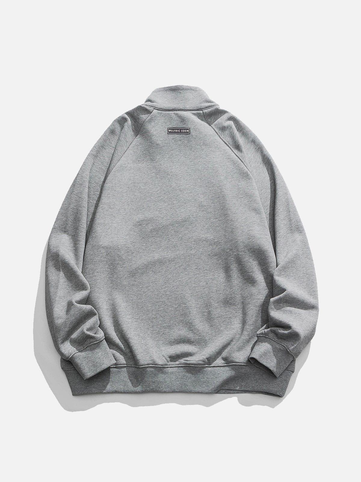 Aelfric Eden Half Zip Up Sweatshirt Product Image