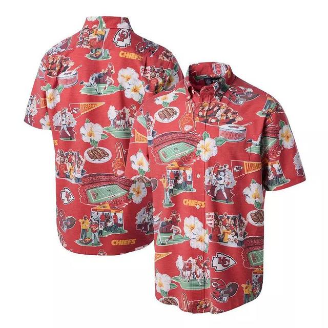 Mens Reyn Spooner Kansas City Chiefs Scenic Button-Down Shirt Product Image