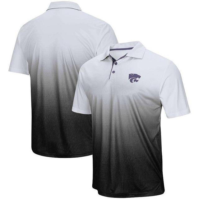 Mens Colosseum Heathered Gray Purdue Boilermakers Magic Team Logo Polo Product Image