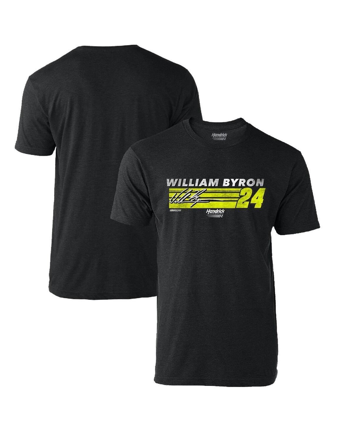 Mens Richard Childress Racing Team Collection Heather Charcoal William Byron Hot Lap T-shirt Product Image