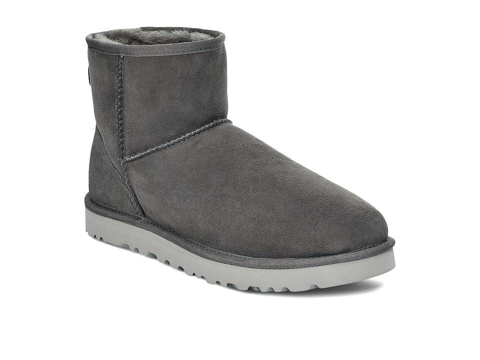 UGG Classic Mini (Dark Grey) Men's Boots Product Image