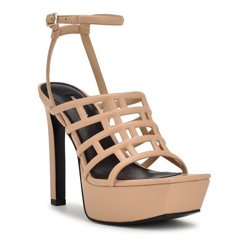 Nine West Kelinda Ankle Strap Platform Sandal Product Image