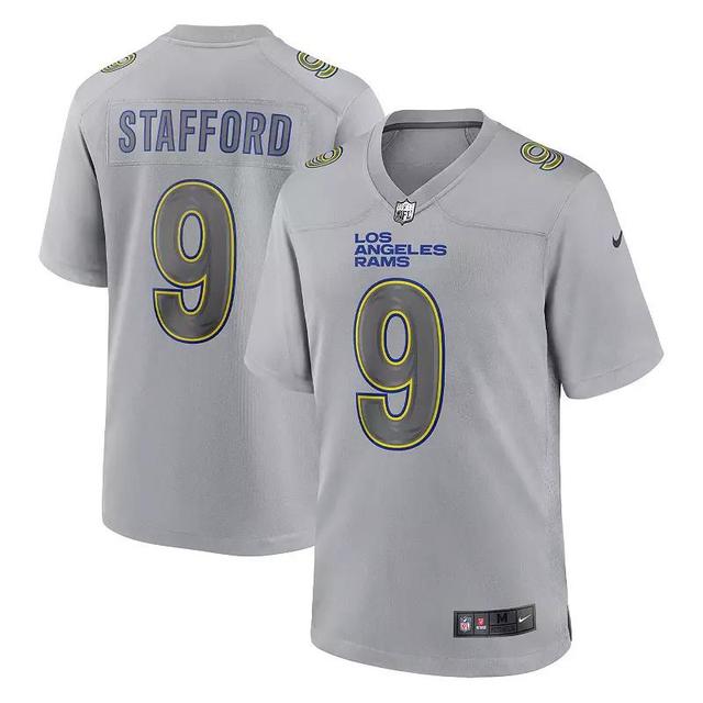 Mens Nike Matthew Stafford Gray Los Angeles Rams Atmosphere Fashion Game Jersey - Gray Product Image