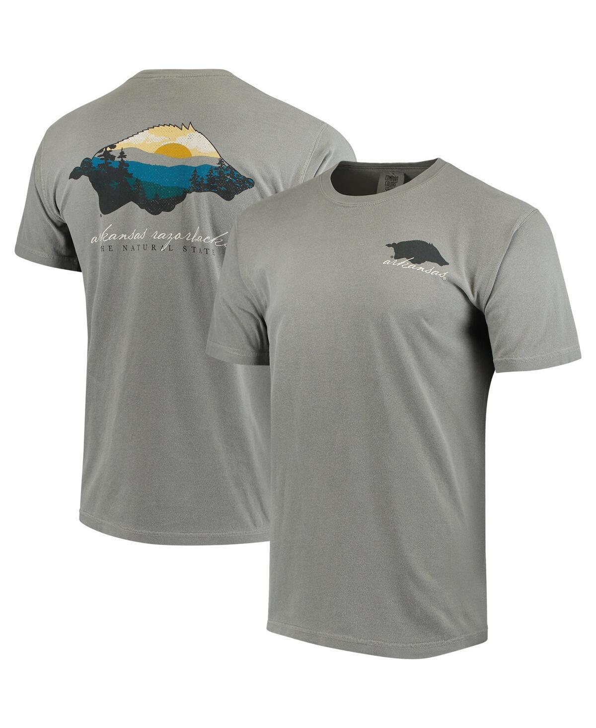 Mens Gray Arkansas Razorbacks Comfort Colors Local T-Shirt Product Image