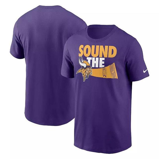 Mens Nike Purple Minnesota Vikings Local Essential T-Shirt MVK Purple Product Image