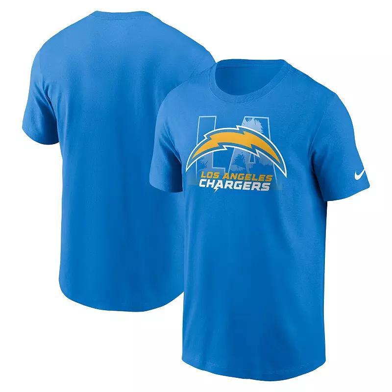 Mens Nike Powder Blue Los Angeles Chargers Local Essential T-Shirt Product Image