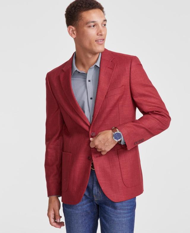 Nautica Men Modern-Fit Active Stretch Structure Weave Sport Coat Product Image