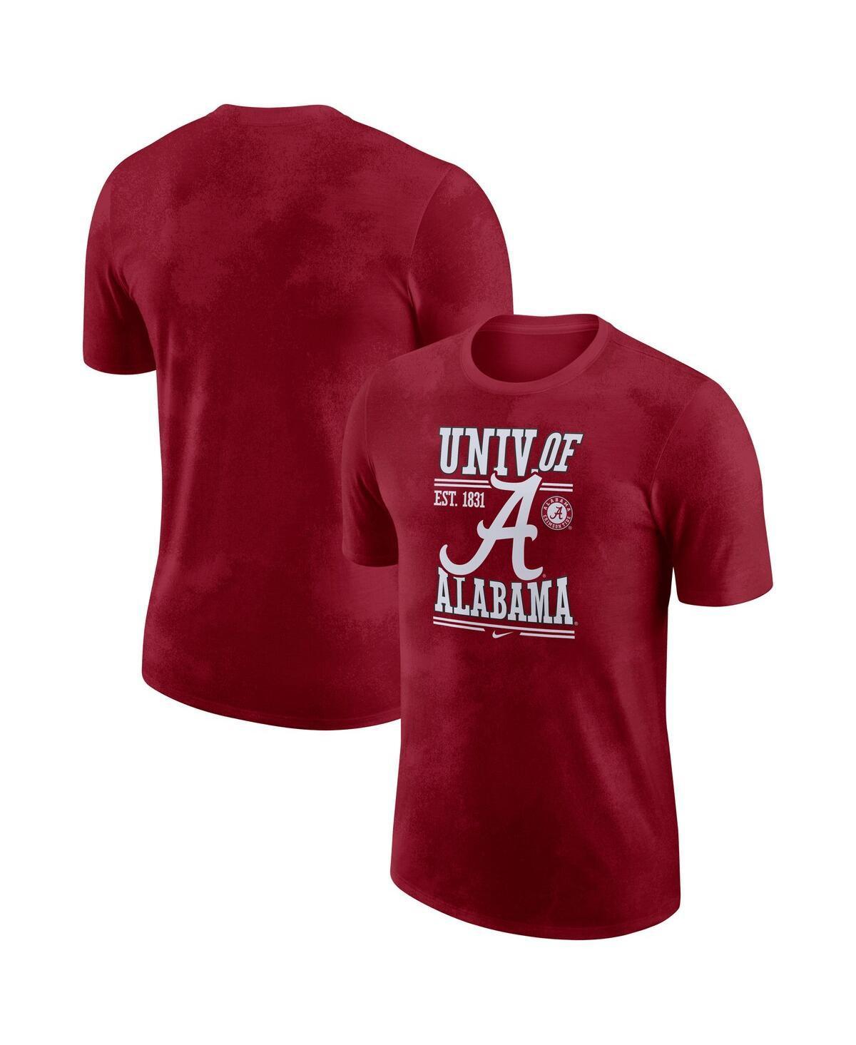 Mens Nike Crimson Alabama Crimson Tide Team Stack T-Shirt Product Image