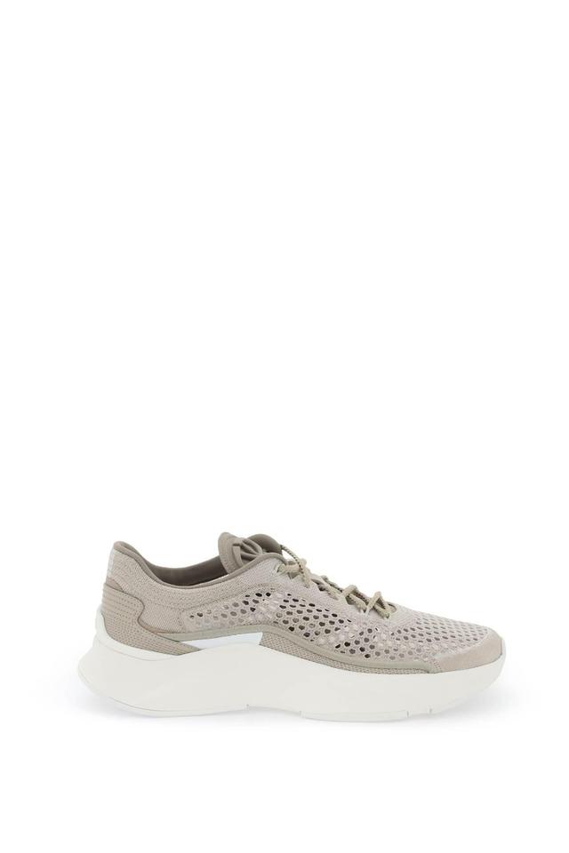 VALENTINO GARAVANI "true Actress Mesh Sneakers For In Gray Product Image